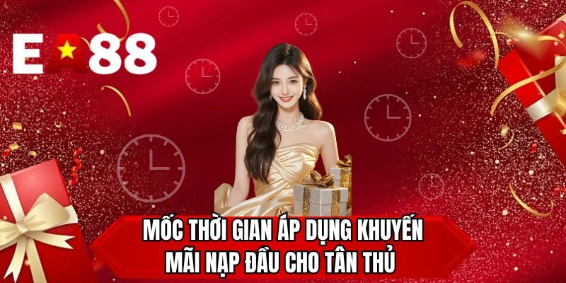 Mốc thời gian áp dụng khuyến mãi nạp đầu cho tân thủ 