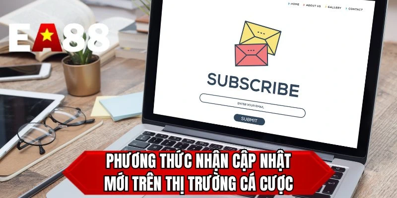 Phương thức nhận cập nhật mới trên thị trường cá cược